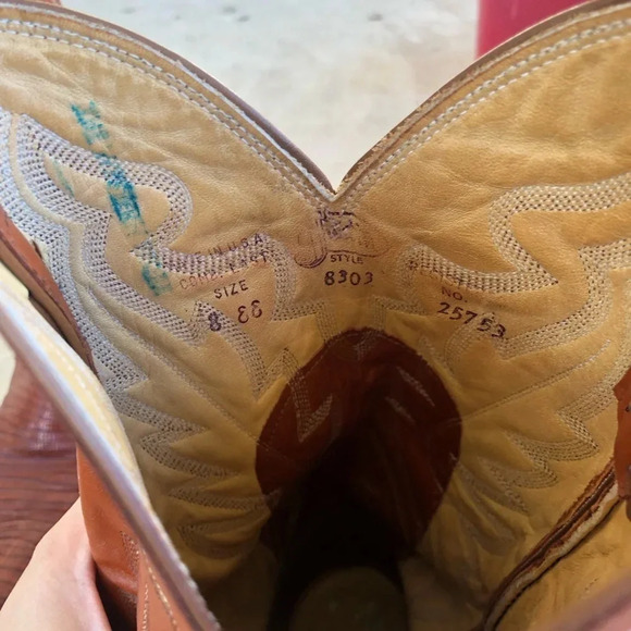 Justin 8303 Exotic Lizard Boots - Picture 4 of 7